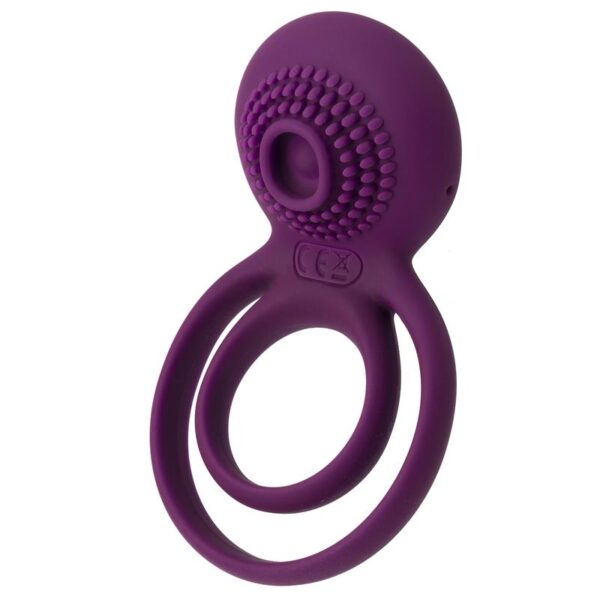 Tammy Double Vibrating Ring Violet - Image 6