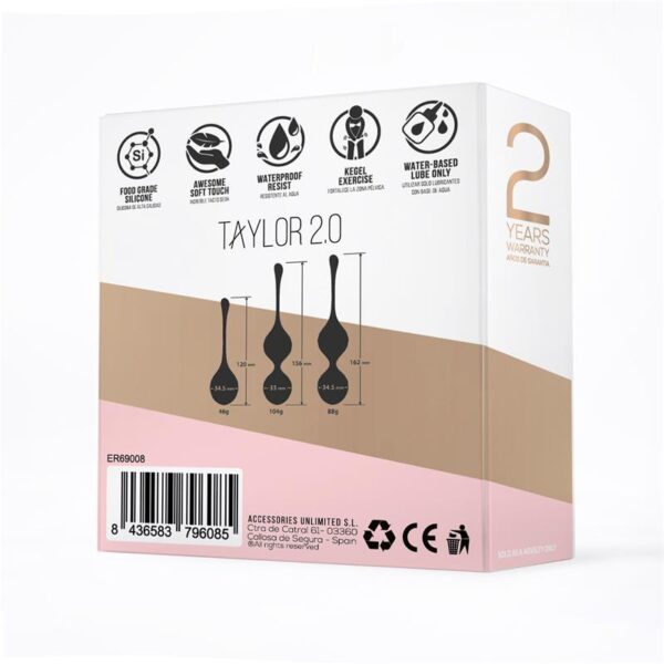 Taylor 2.0 Kegel Balls Silicone Purple - Image 6
