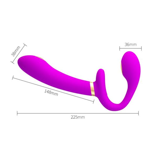 Thunderbird Couples Vibe Strapless with Remote Control - Image 7