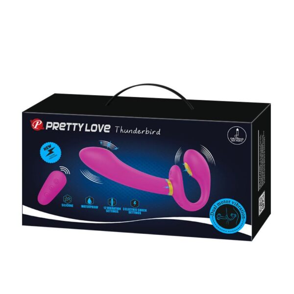 Thunderbird Couples Vibe Strapless with Remote Control - Image 8