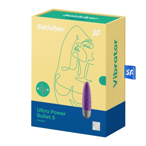 Ultra Power Bullet 5 Vibrating Bullet Violet - Image 7