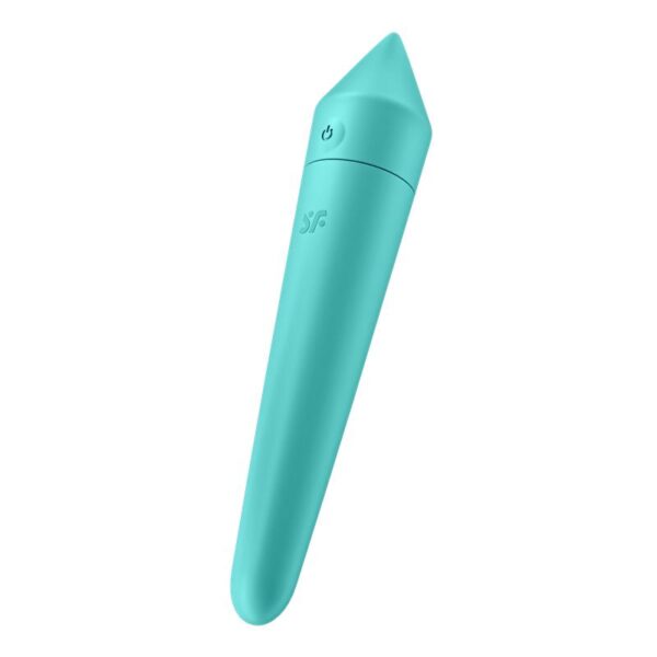 Ultra Power Bullet 8 Vibrating Bullet with APP Turquoise - Image 2