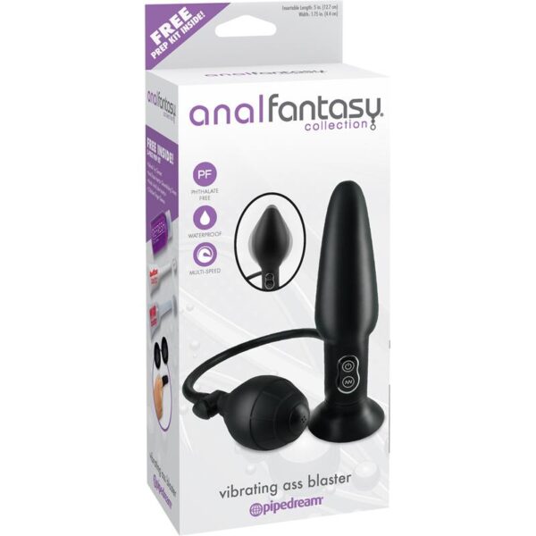 Vibrating Ass Blaster - Colour Black - Image 2