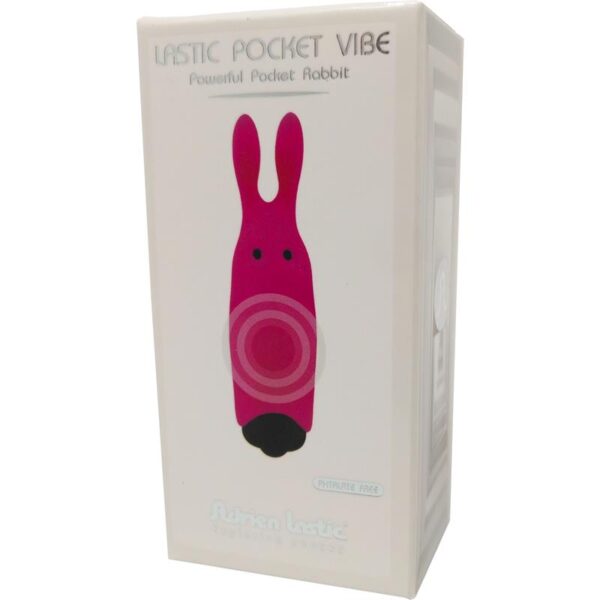 Vibrating Bullet Lastic Pocket Pink Silicone 8.5 x 2.3 cm - Image 6