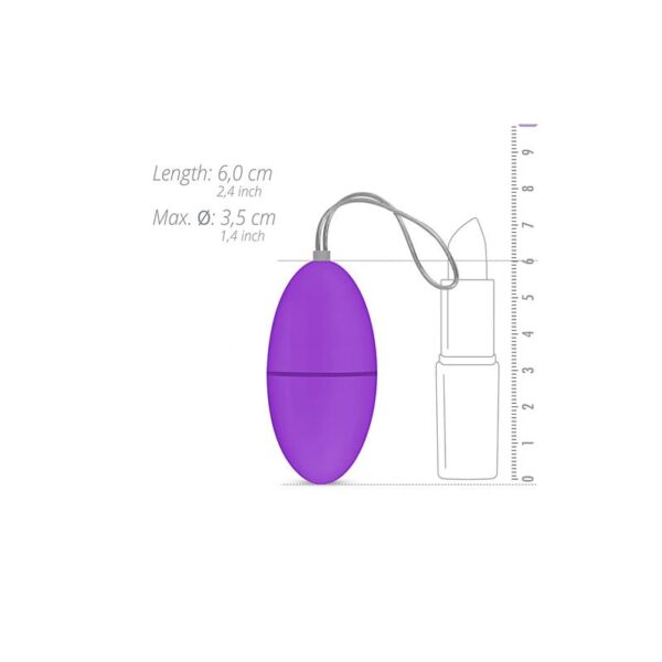 Vibrating Egg with Remote Control Black - Image 5
