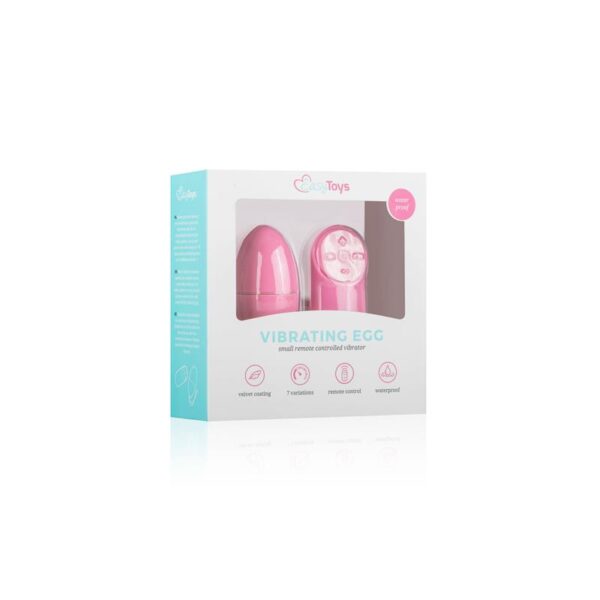 Vibrating Egg with Remote Control Pink - Image 6