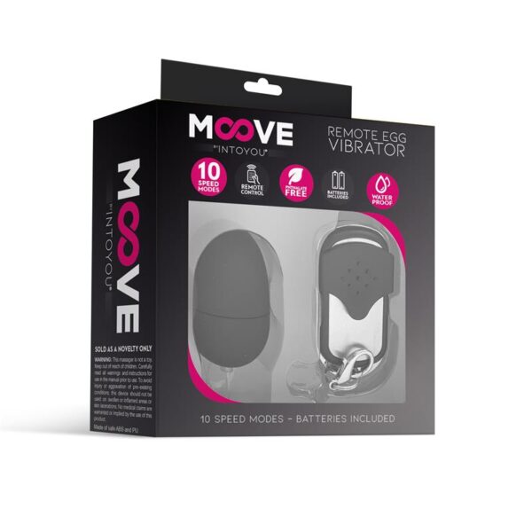Vibrating Egg with Remote Control Mini Black - Image 2