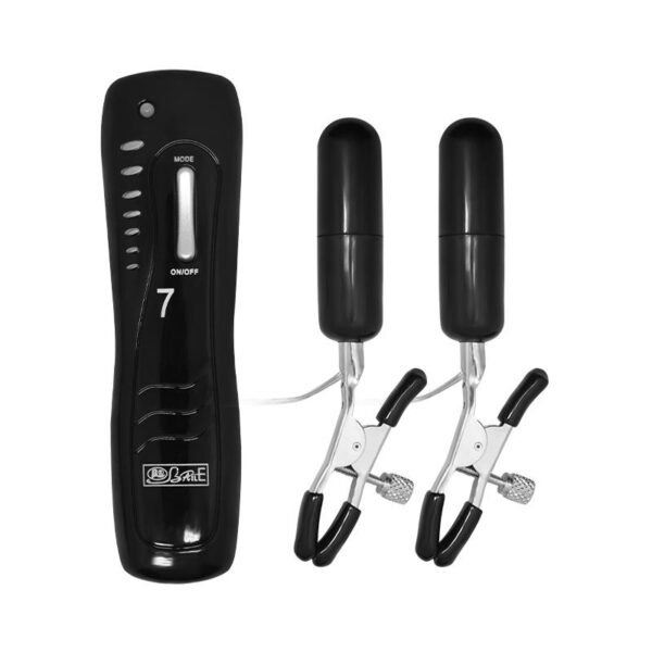 Vibrating Nipple Clamps with Remote Control - Image 2