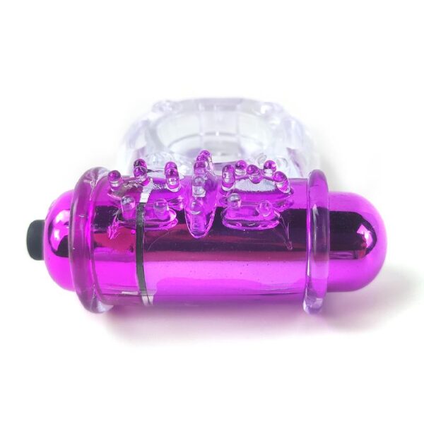 Vibrating Penis Ring Pink - Image 4