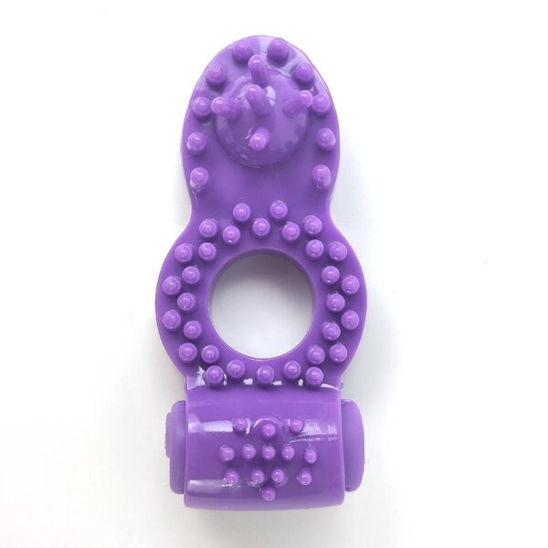 Vibrating Penis Ring Purple - Image 3