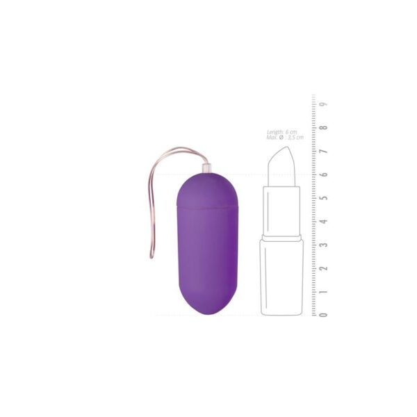 Vibration Egg Remote Control 10 Functions Purple - Image 5