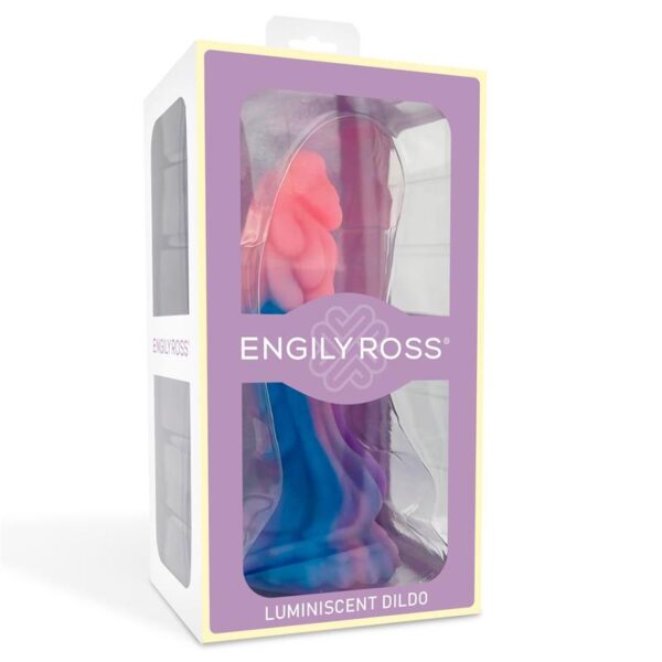 DILDOX BY ENGILY ROSS LUMINISCENT "DRAGON" SHAPED DILDO 18 CM - Image 4