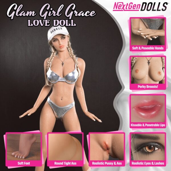 Glam Girl Grace Love Doll - Image 3