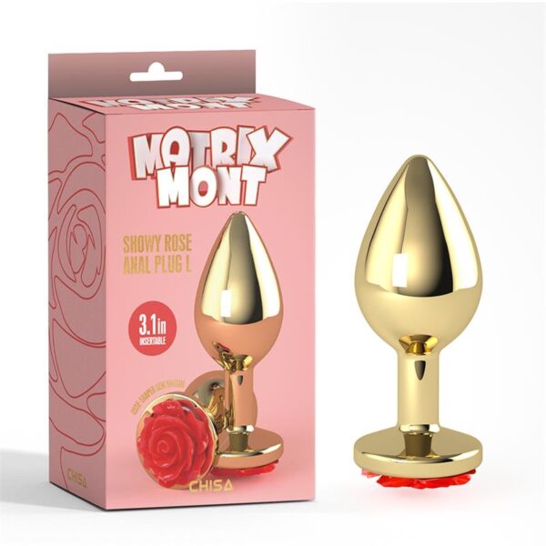 Butt Plug Showy Rose Size L - Image 5