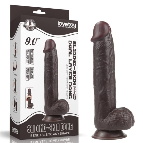 Dildo Sliding 9.5 Black - Image 17