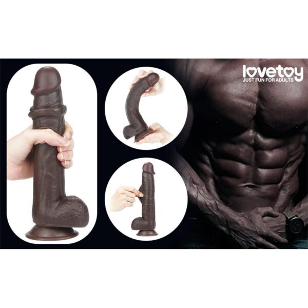 Dildo Sliding 9.5 Black - Image 13