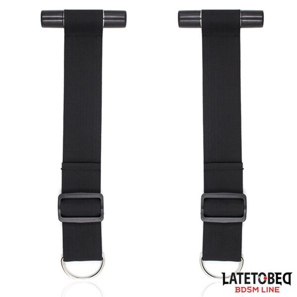 Door Swing Nylon Bind Neoprene Wrist Cuffs - Image 3
