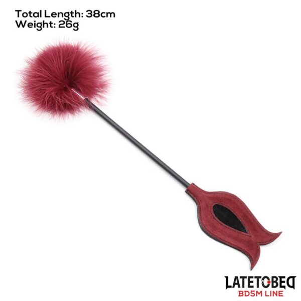 Feather Tickler and Rose Shape Paddle - Image 6