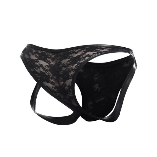 L4CE04 Slip with Jockstrap Details with Lace - Image 6
