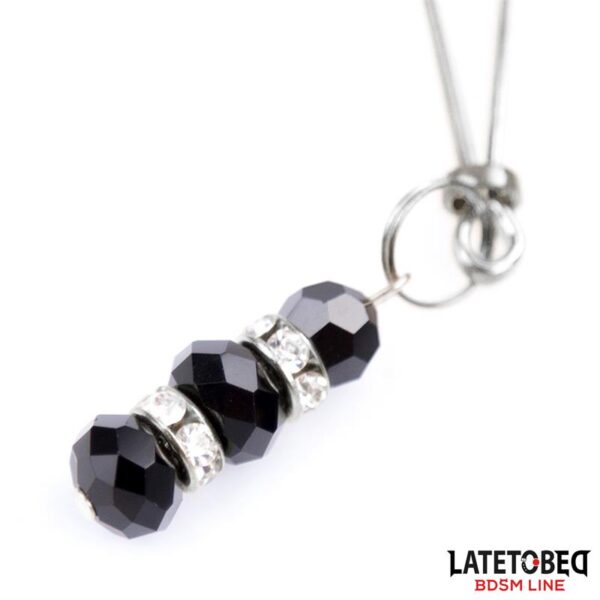 Nipple Clamps with Glass Beads - Image 3