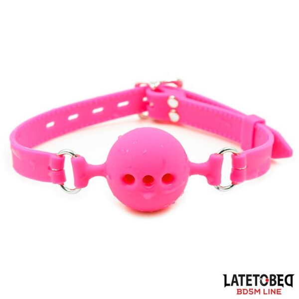 Silicone Breathable Ball Gag S - 4 cm - Image 2