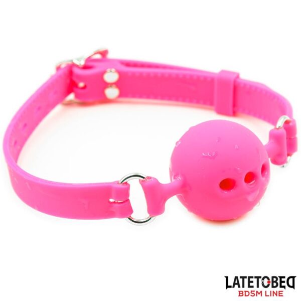 Silicone Breathable Ball Gag S - 4 cm - Image 3