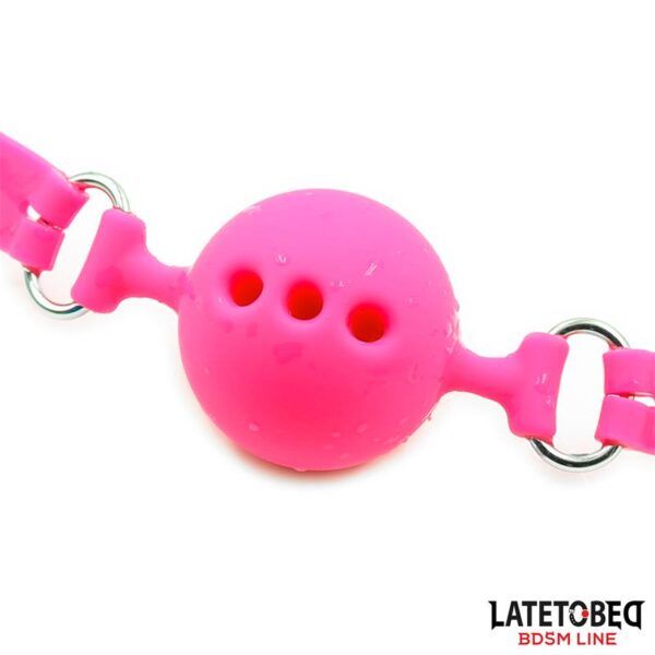Silicone Breathable Ball Gag S - 4 cm - Image 4