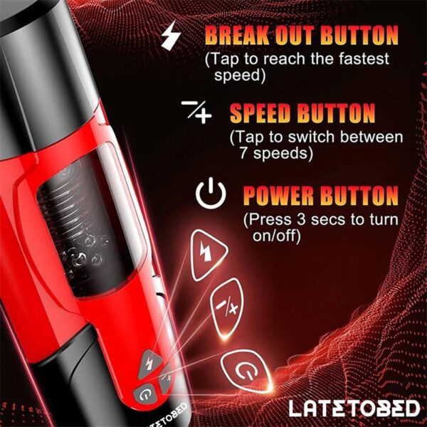 Telio Advanced with Rotation, Thrusting and Moaning Masturbator with Suction Cup - Image 8