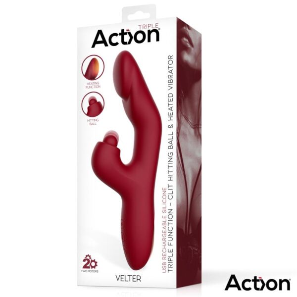 Velter Soft Clit Hitting Ball with Vibration and Heating Function - Image 9