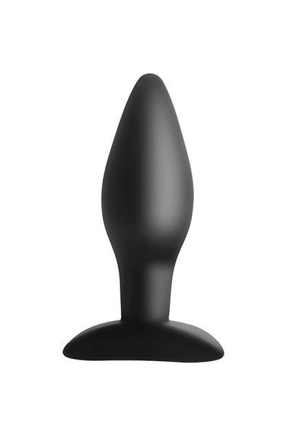 Silicone Butt Plug Small Black