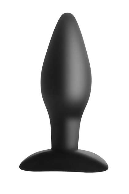 Silicone Butt Plug Medium Black